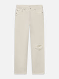 Relaxed Jean -- Off White Rips