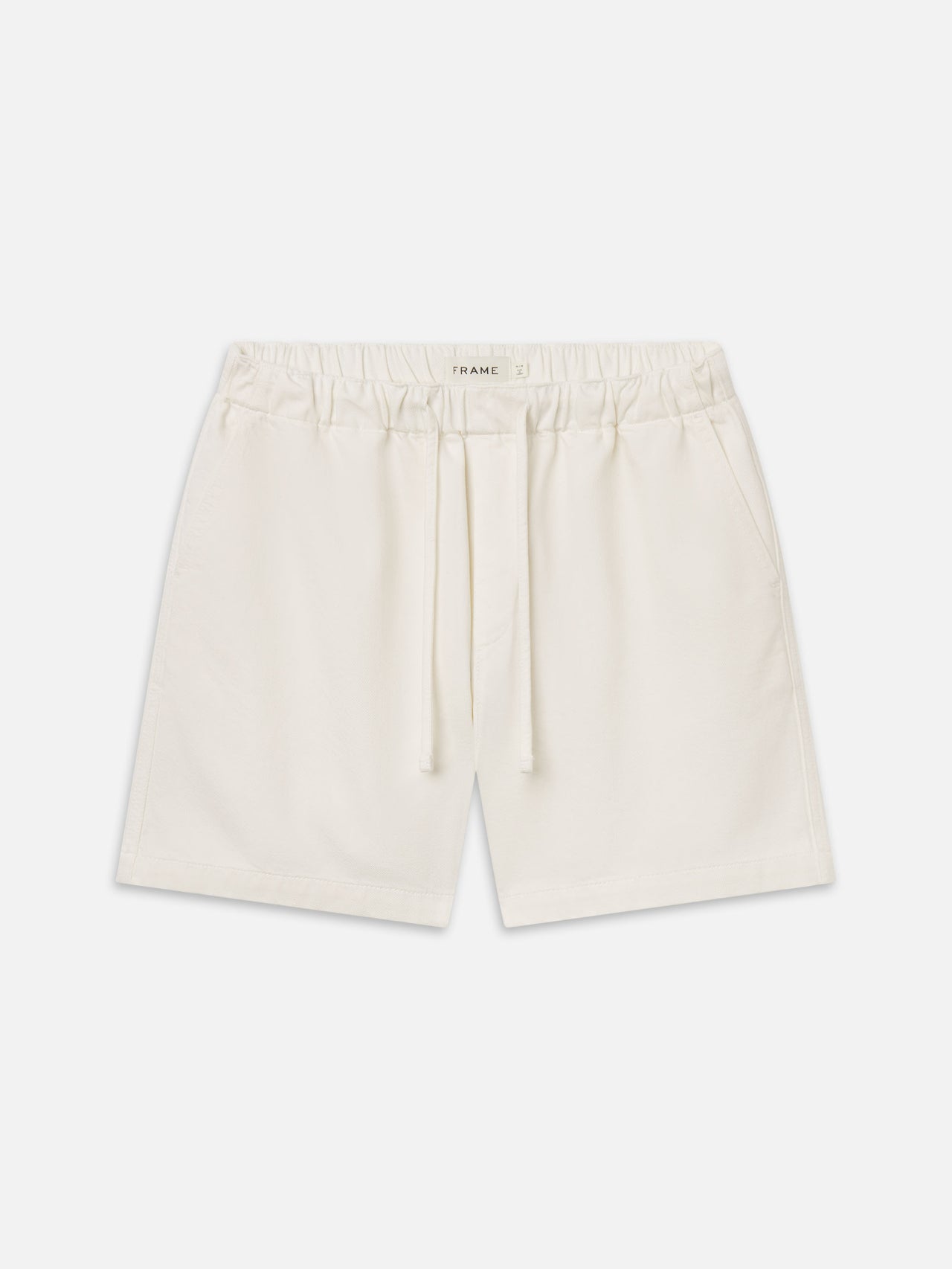 Drawstring Shorts -- Natural