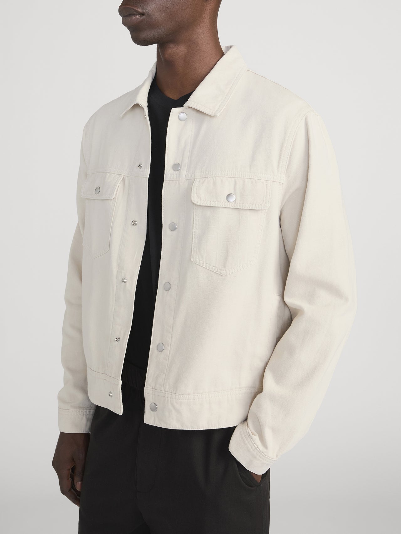 Jacket On Model Side 