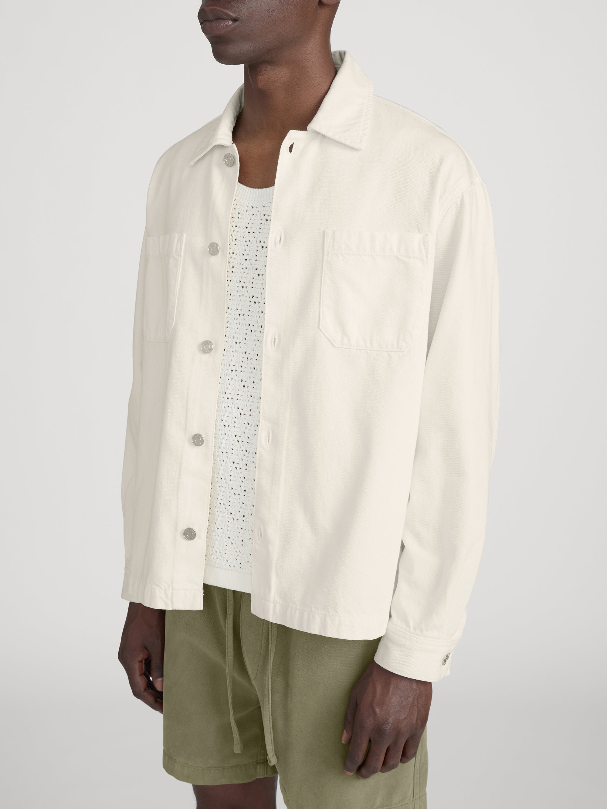 Lightweight Shirt Jacket -- Natural