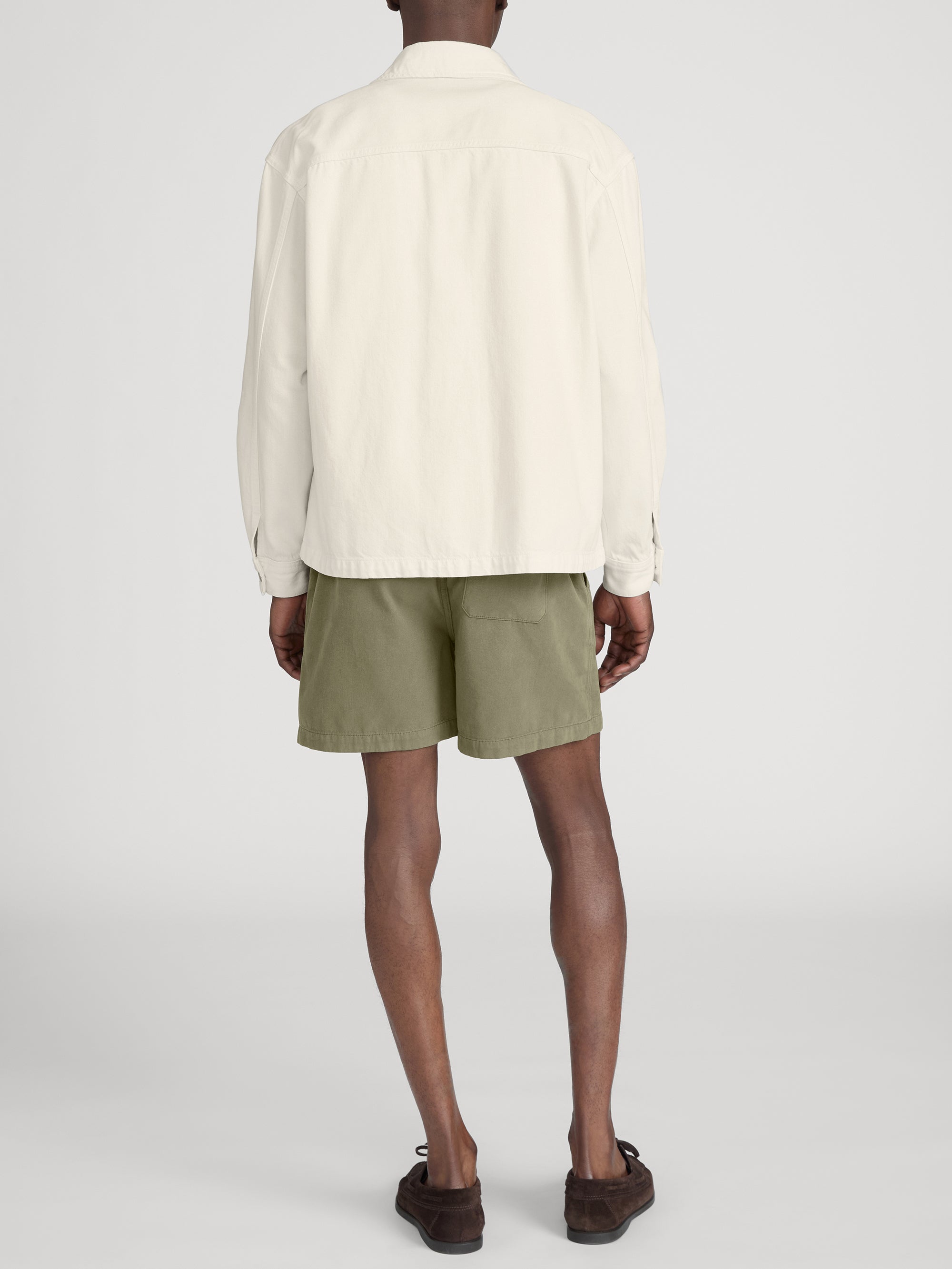 Lightweight Shirt Jacket -- Natural
