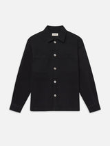 Denim Shirt Jacket -- Sharp