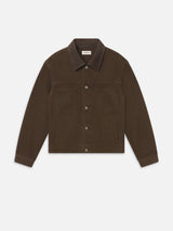 Canvas Utility Jacket -- Vintage Mocha