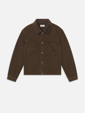 Canvas Utility Jacket -- Vintage Mocha