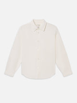 Relaxed Denim Shirt -- Off White