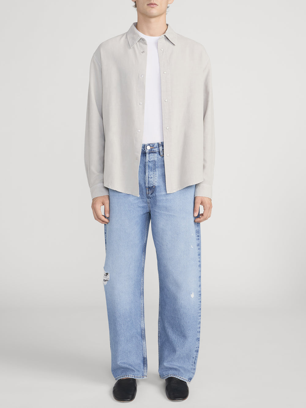 Classic shirt -- Light Stone