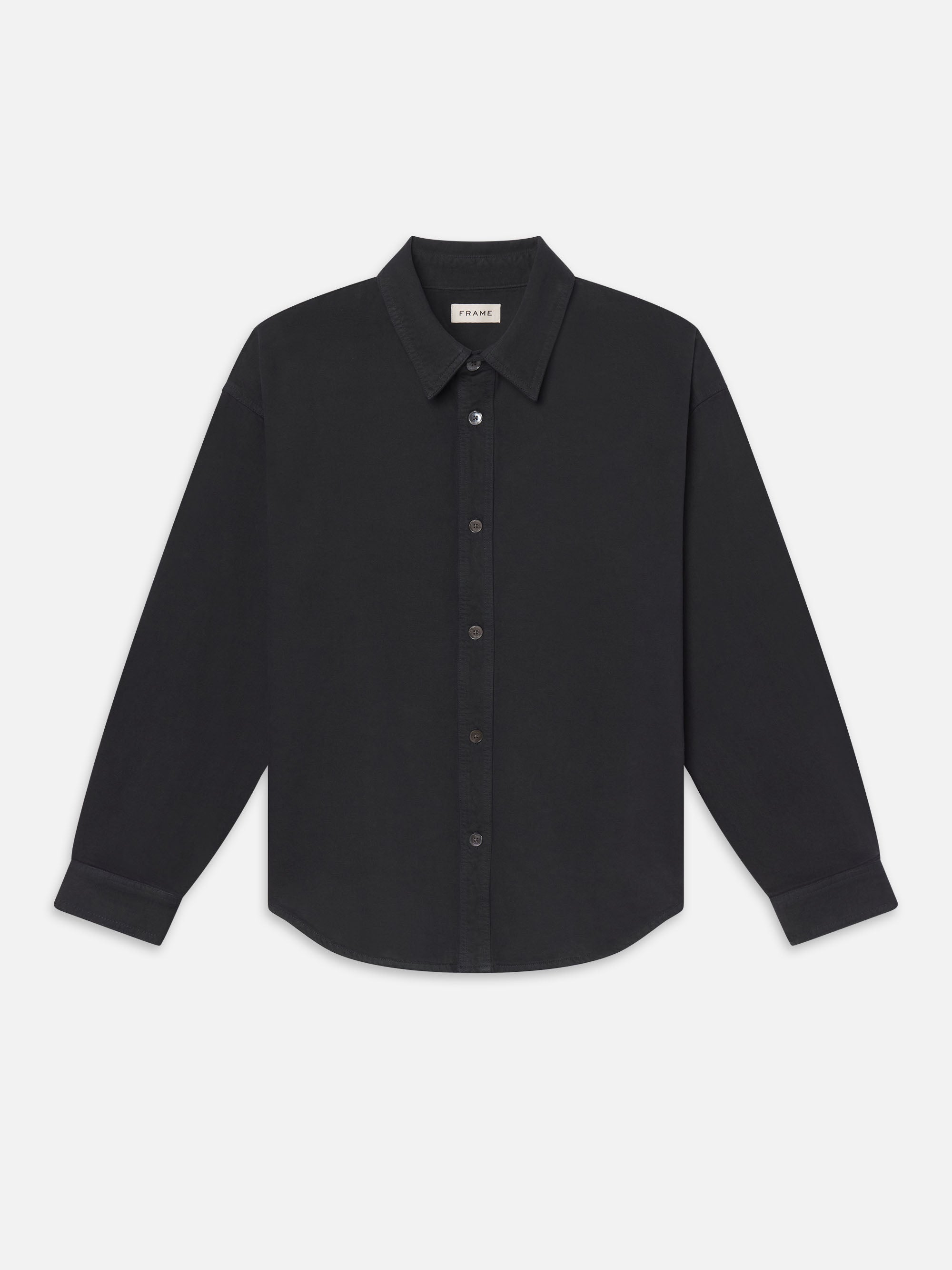 DENIM OVERSHIRT DARK NAVY