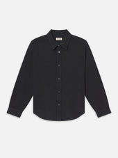 Denim Overshirt -- Dark Navy