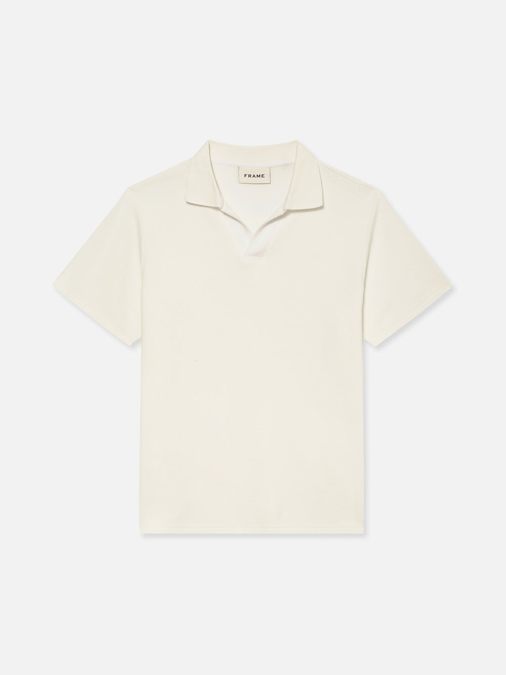 Duo Fold Tee in White Sand