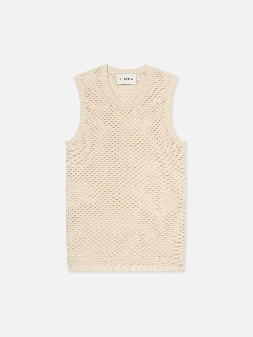 SWEATER TANK ECRU – FRAME