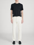 Tee on model front 