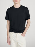 Tee on model front crop 
