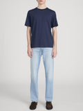 Tee on model front 