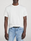 Tee on model crop 