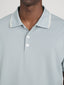 Light Pique Polo -- Blue Grey