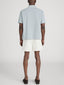Light Pique Polo -- Blue Grey