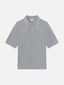 Light Pique Polo -- Blue Grey