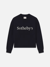Sotheby's Unisex Cashmere Sweater -- Navy