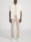 Jacquard Button Down Shirt -- Cream
