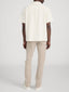 Jacquard Button Down Shirt -- Cream