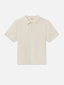 Jacquard Button Down Shirt -- Cream