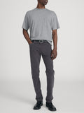 Relaxed Pocket Tee -- Light Grey Melange