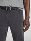 Modern Straight Brushed Twill -- Vintage Grey