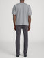 Modern Straight Brushed Twill -- Vintage Grey