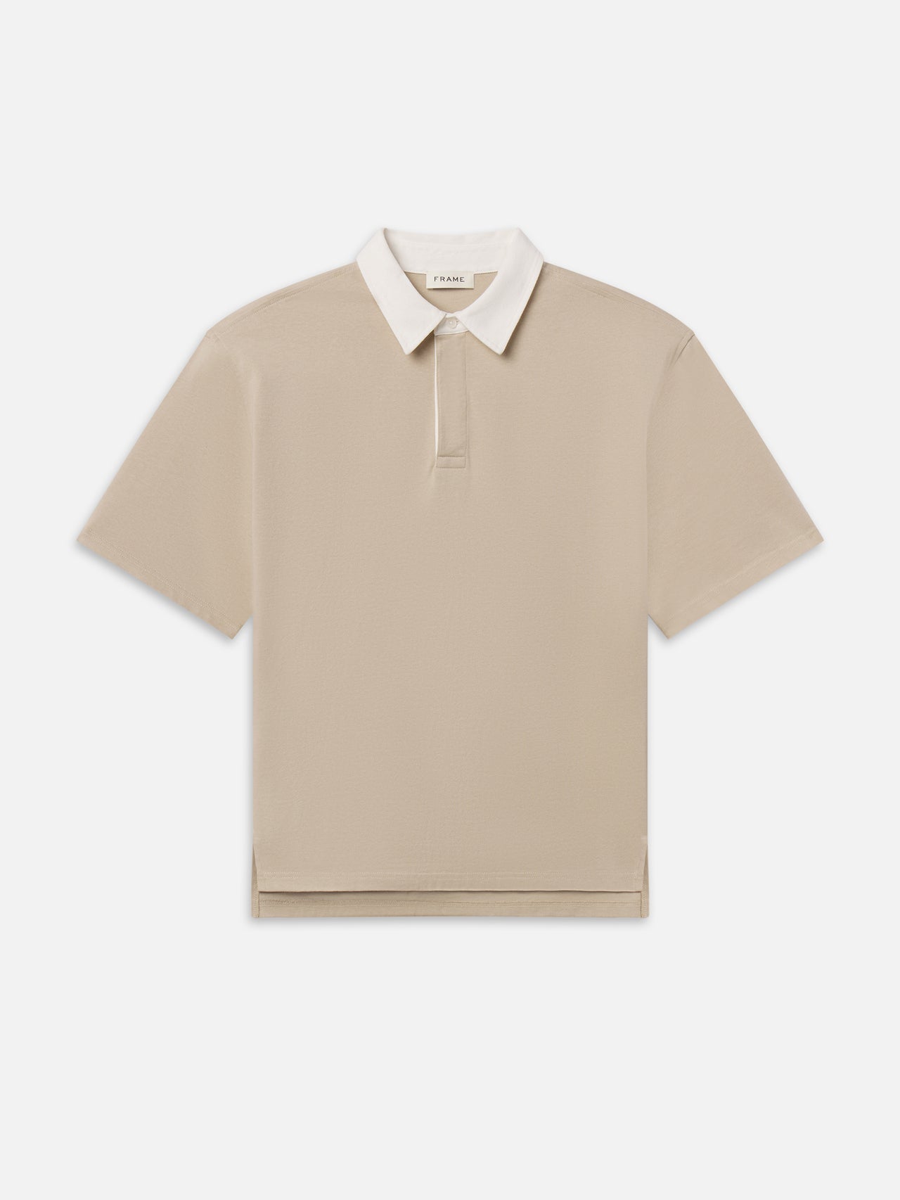 Rugby Polo -- Dusty Beige