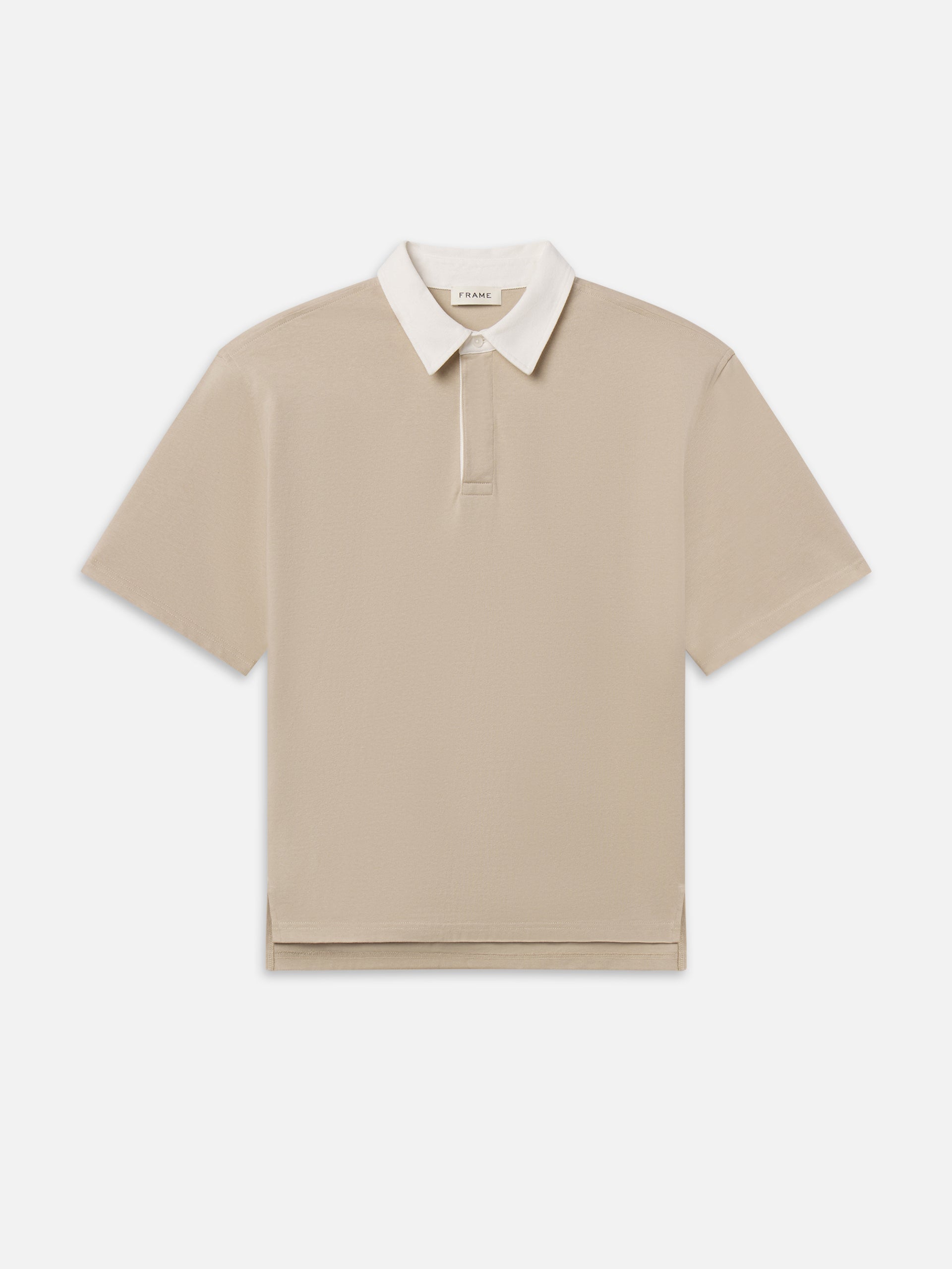 Rugby Polo -- Dusty Beige