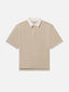 Rugby Polo -- Dusty Beige
