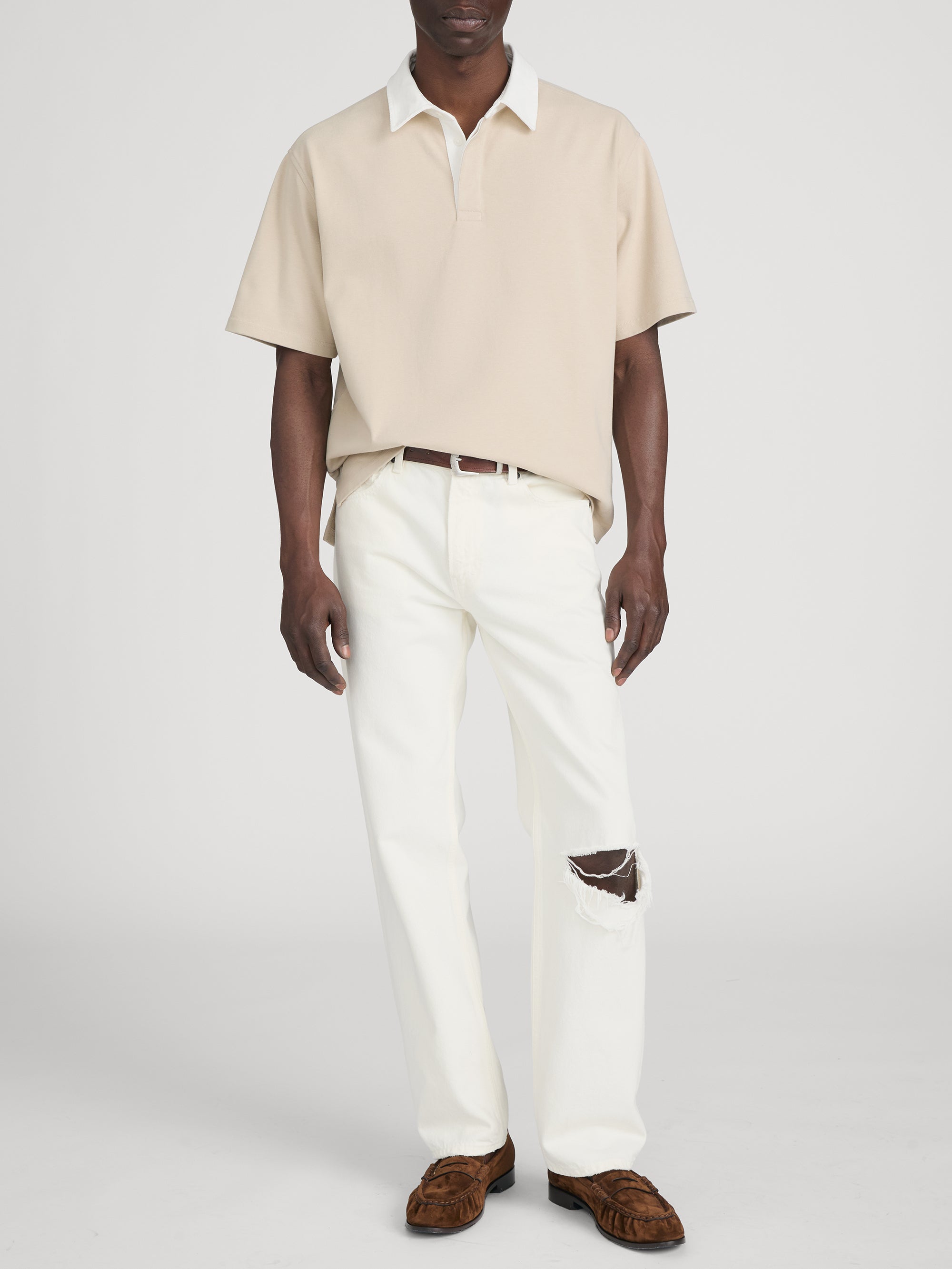 Polo on model front 
