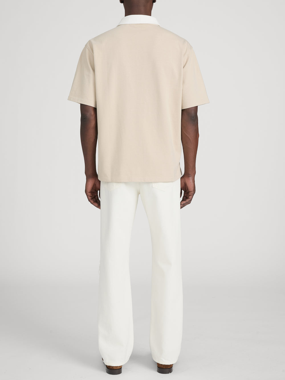 Polo on model back 