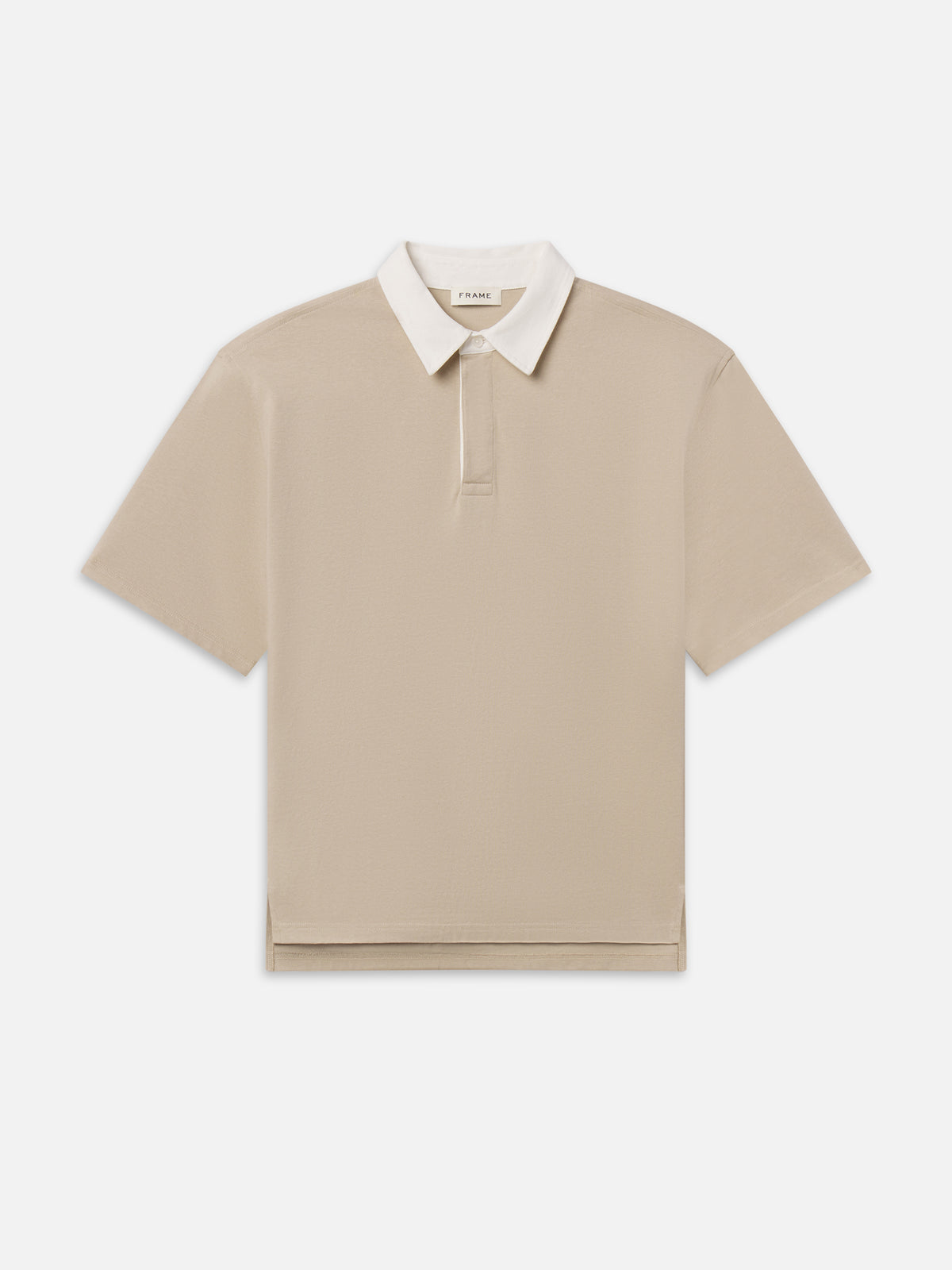 Rugby Polo -- Dusty Beige