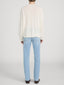 Lightweight Cashmere Blend Sweater -- Off White