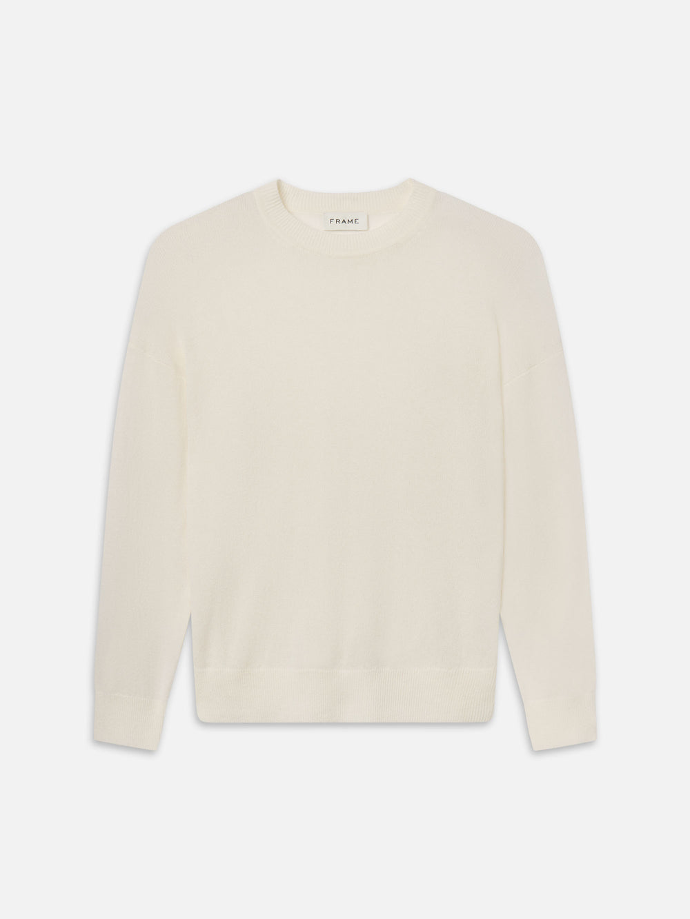 Lightweight Cashmere Blend Sweater -- Off White
