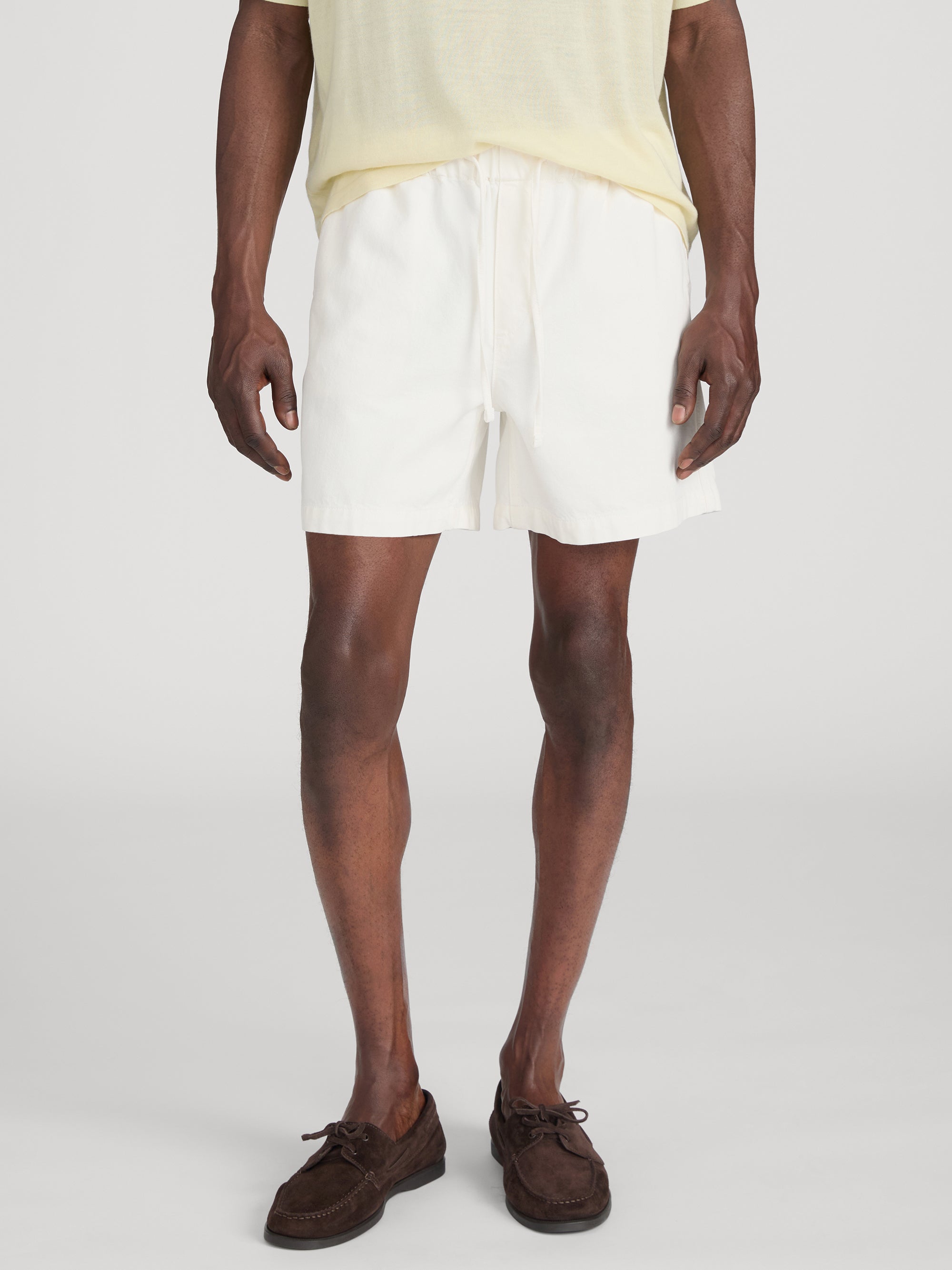Canvas Shorts -- Off White