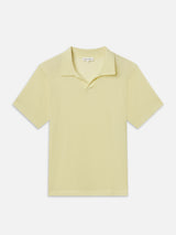Superfine Polo Sweater -- Pale Yellow