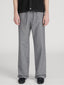 Easy Wide Leg Trousers -- Grey Melange