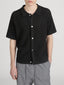 Open Stitch Cardigan -- Black