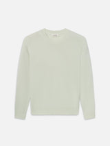 Lightweight Cashmere Crewneck -- Pale Green
