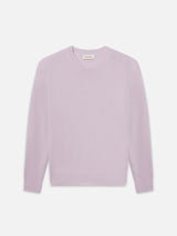 Lightweight Cashmere Crewneck -- Pale Purple