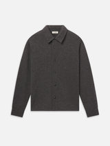 Long Sleeve Shirt Sweater -- Anthracite
