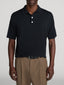 Polo Sweater -- Dark Navy