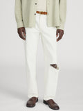 Relaxed Jean -- Off White Rips