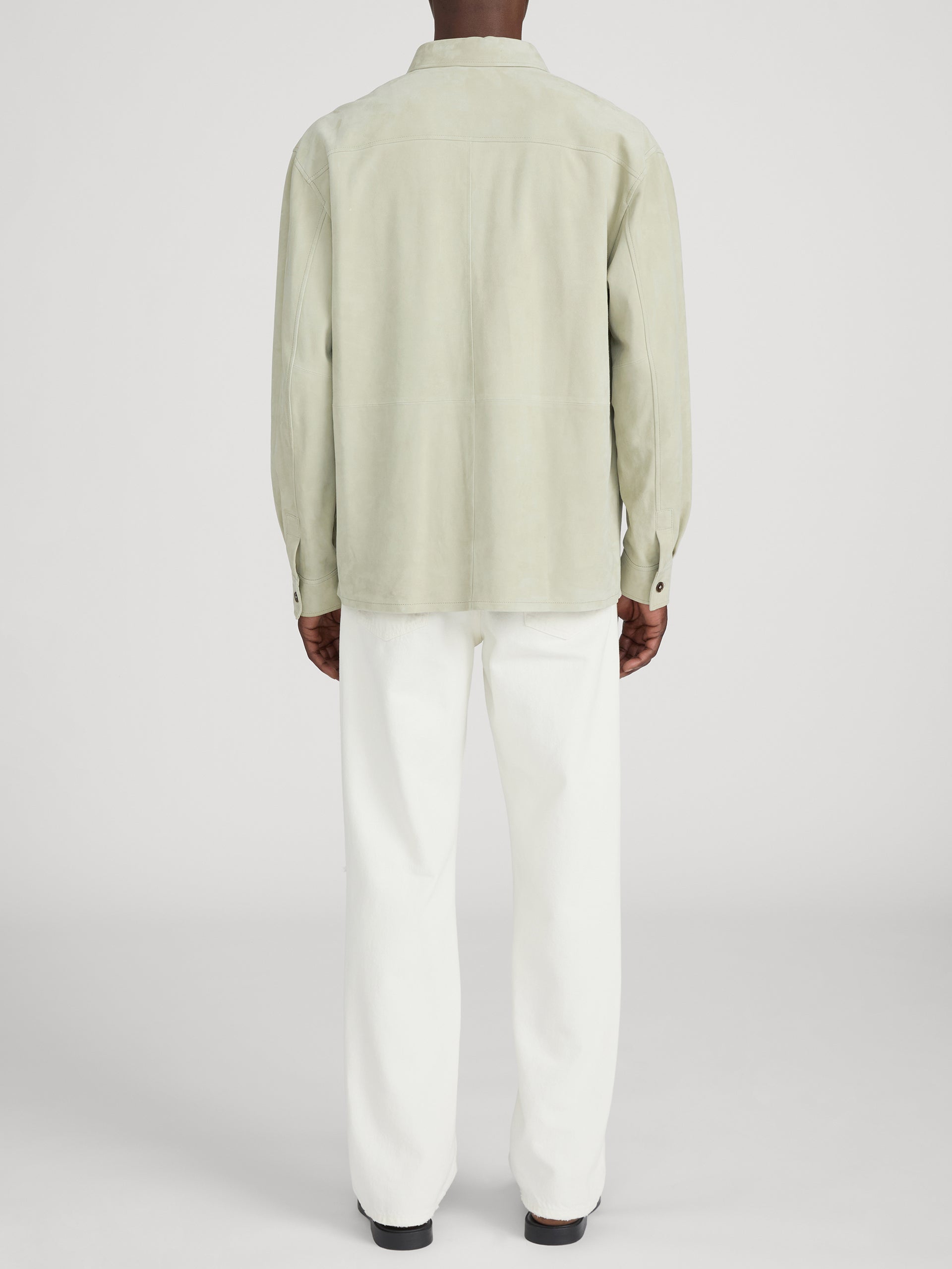 Relaxed Jean -- Off White Rip