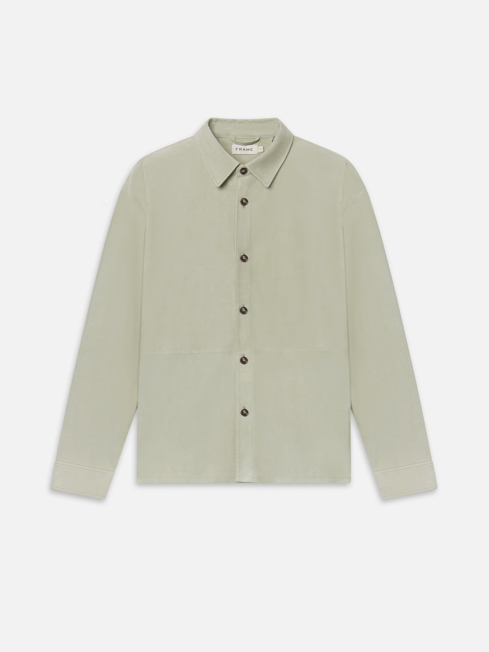 Suede Shirt -- Moss Green