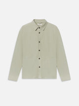 Suede Shirt -- Moss Green