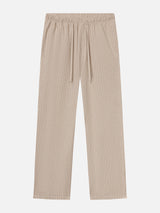 Pyjama Pants -- Beige Stripe