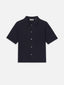 Textured S/S Shirt -- Navy